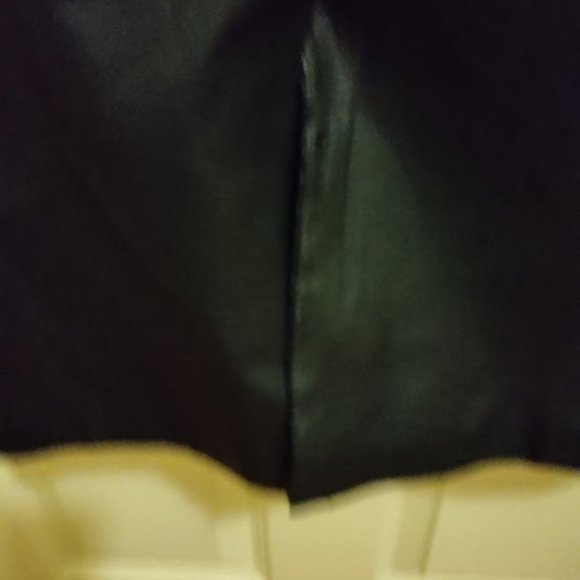 Vintage 90s PELLE New York Milano Genuine Leather Long Coat Size M - Picture 8 of 12